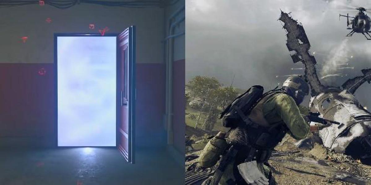 Mapa de Call of Duty: Warzone mostra a porta vermelha e os locais de uplink de satélite