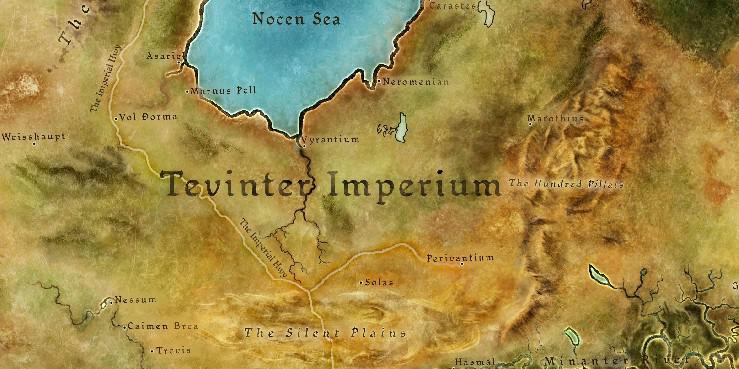 Mapa de Dragon Age 4 deve seguir um grande padrão de inquisição