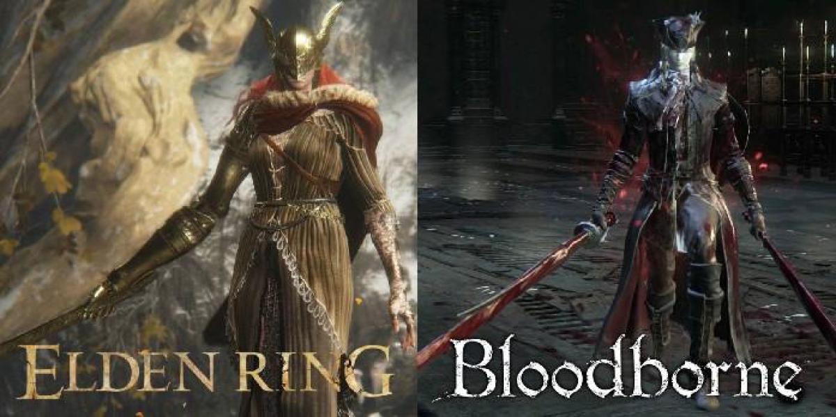 Maria de Bloodborne e Malenia de Elden Ring são estranhamente semelhantes