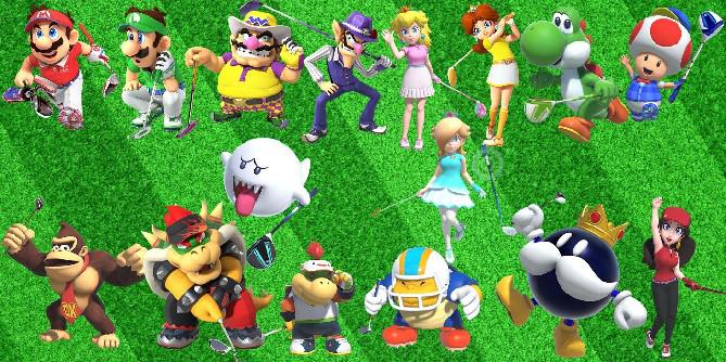 Mario Golf: Super Rush confirma os personagens e os percursos