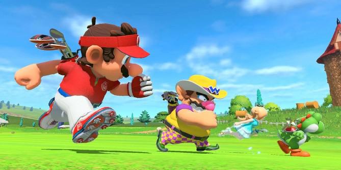 Mario Golf: Super Rush é em tela dividida?