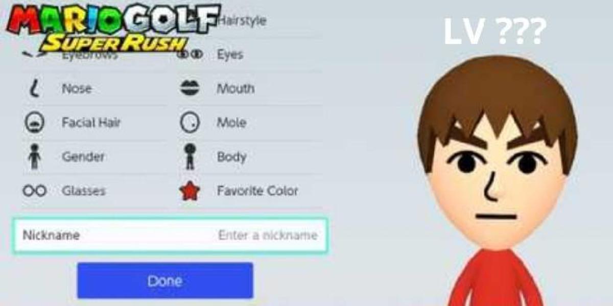 Mario Golf: Super Rush – Qual é o nível máximo