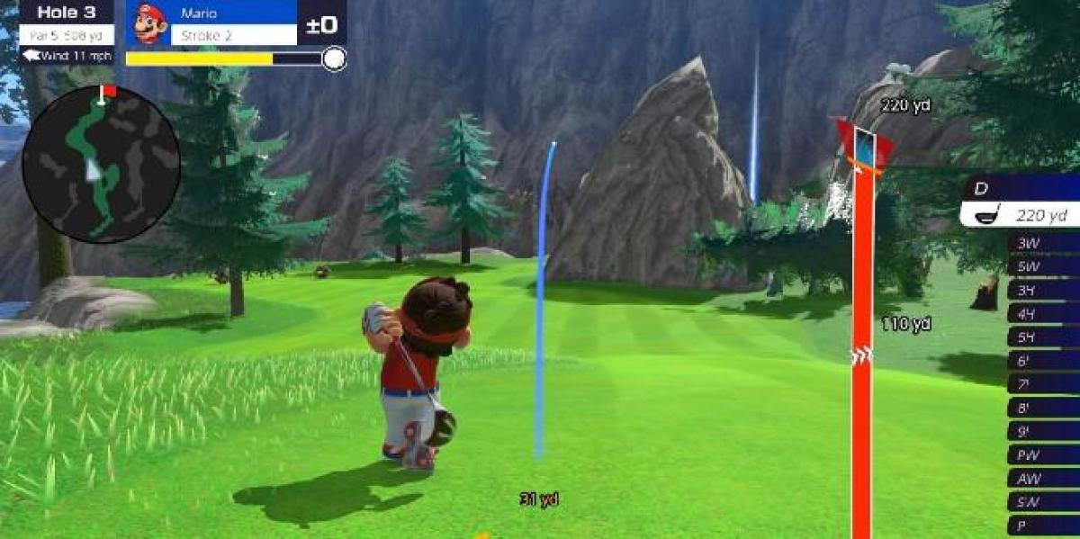 Mario Golf: Super Rush recebendo atualizações gratuitas, incluindo o Super Mario Odyssey Course