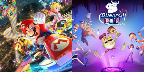 Mario Kart inspira jogo de minigolfe Dungeon Golf.