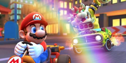 Mario Kart Tour mostra o curso Rainbow Road favorito dos fãs para atualização futura