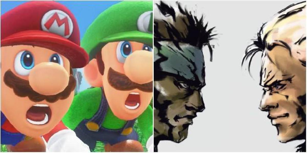 Mario & Luigi e 9 outros irmãos no videogame