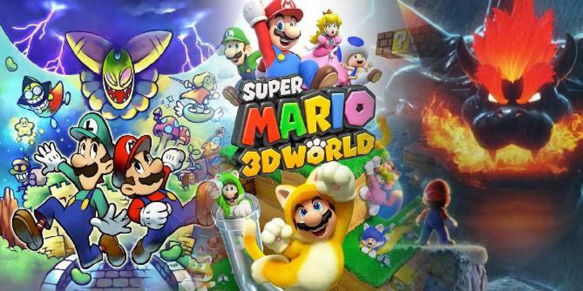 Mario RPGs merecem o Super Mario 3D World + Bowser s Fury Treatment