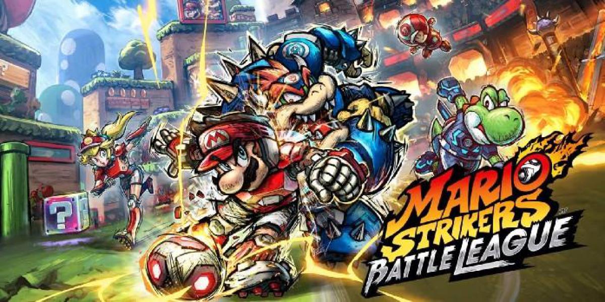 Mario Strikers: Battle League revela novos trailers focados em personalização, Hyper Strikes e muito mais
