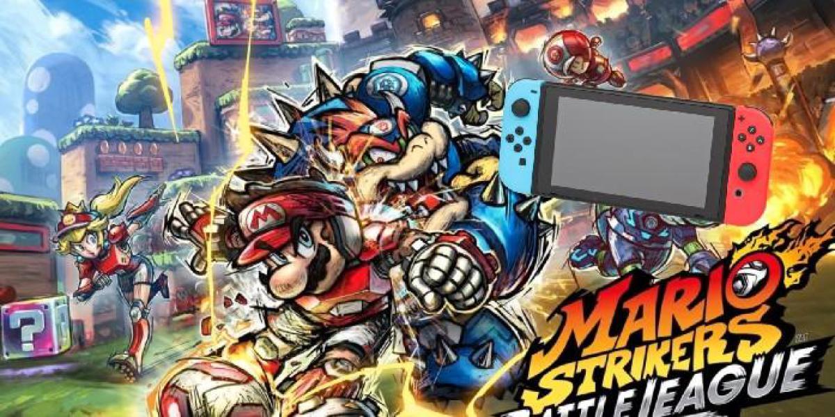 Mario Strikers: Tempo de lançamento da Liga de Batalha
