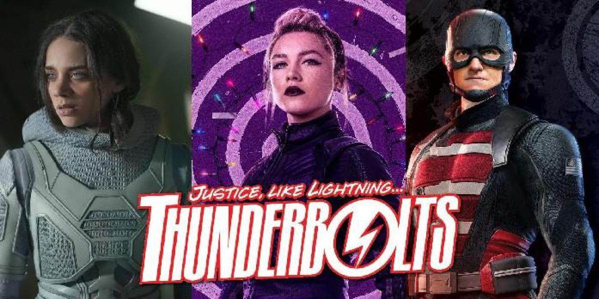 Marvel revela sua linha de Thunderbolts na D23