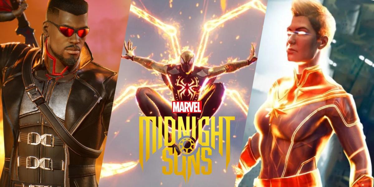 Marvel s Midnight Suns: heróis de maior dano, classificado