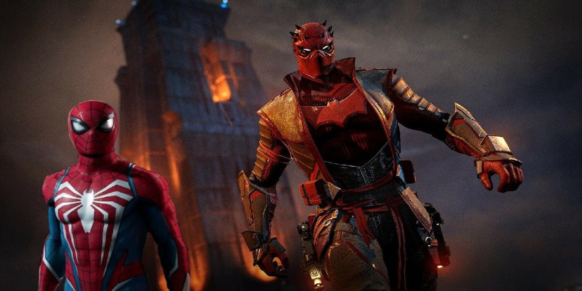 Marvel s Spider-Man 2 deve tomar notas da personalização do traje de Gotham Knights