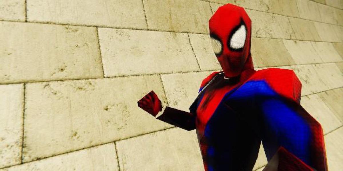 Marvel s Spider-Man Fan adiciona modelo PS1 ao jogo