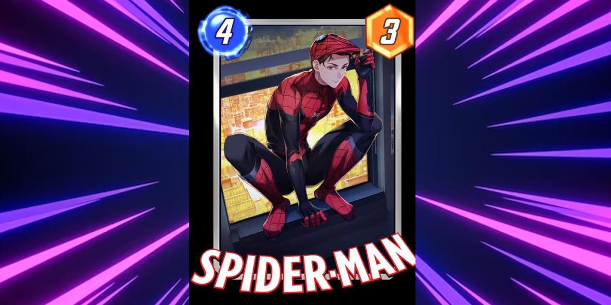 Marvel Snap Arte Variante Anime Homem-Aranha