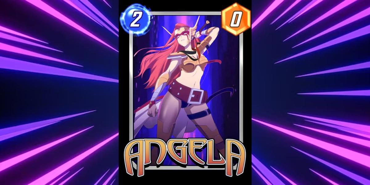 Marvel Snap Arte Variante Anime Angela