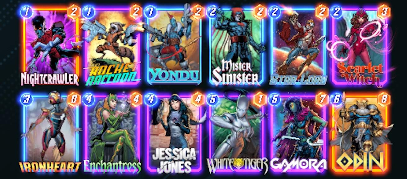 Marvel Snap: Melhor Pool 1 no deck de revelação