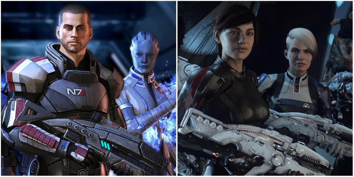Mass Effect 3 e Mass Effect: Andromeda