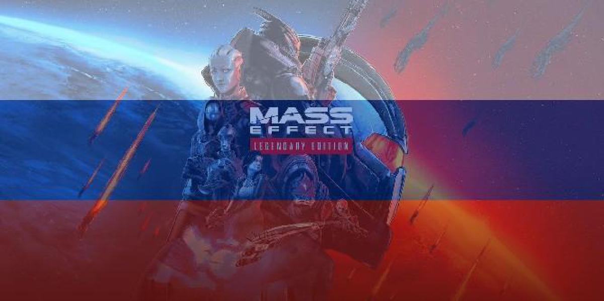 Mass Effect Legendary Edition tem um grande problema para os jogadores russos
