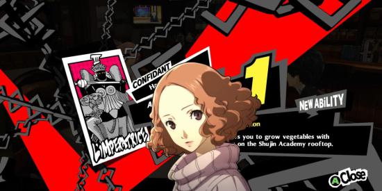 Maximize seu nível de Imperatriz em Persona 5 Royal com Haru Okumura!