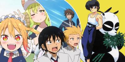 Melhor série de anime de comédia na Funimation (maio de 2022)