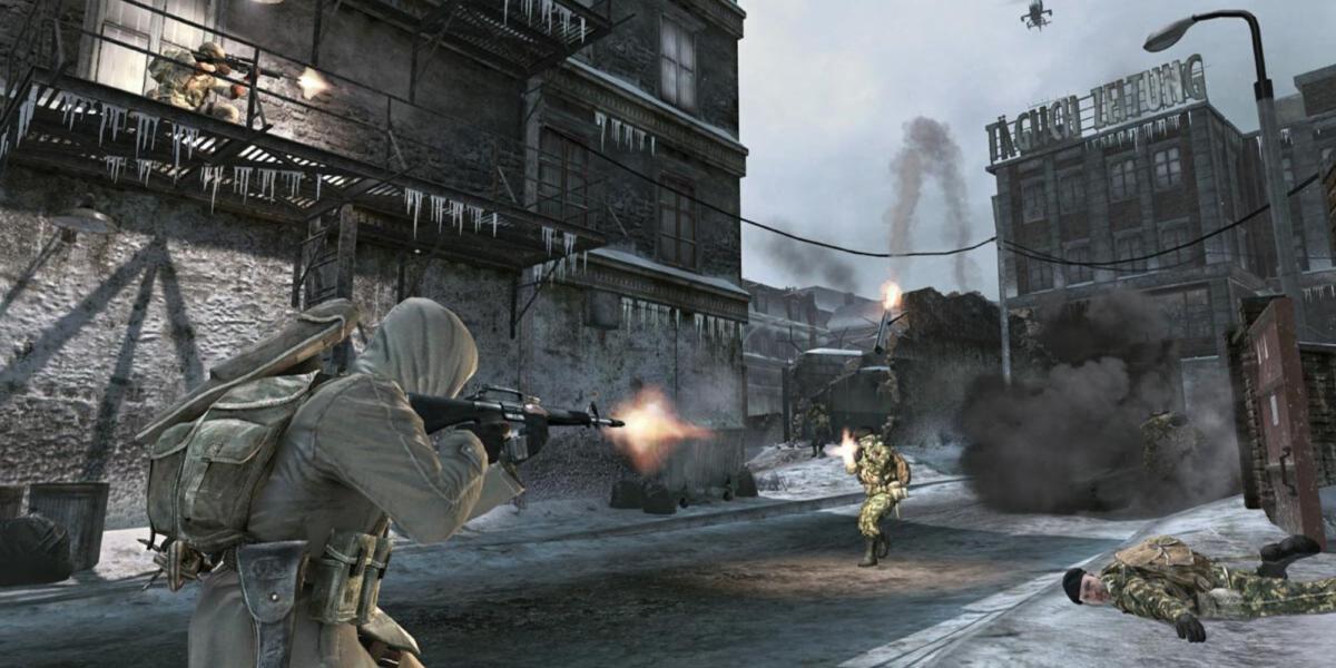 batalha em Call of Duty Black Ops