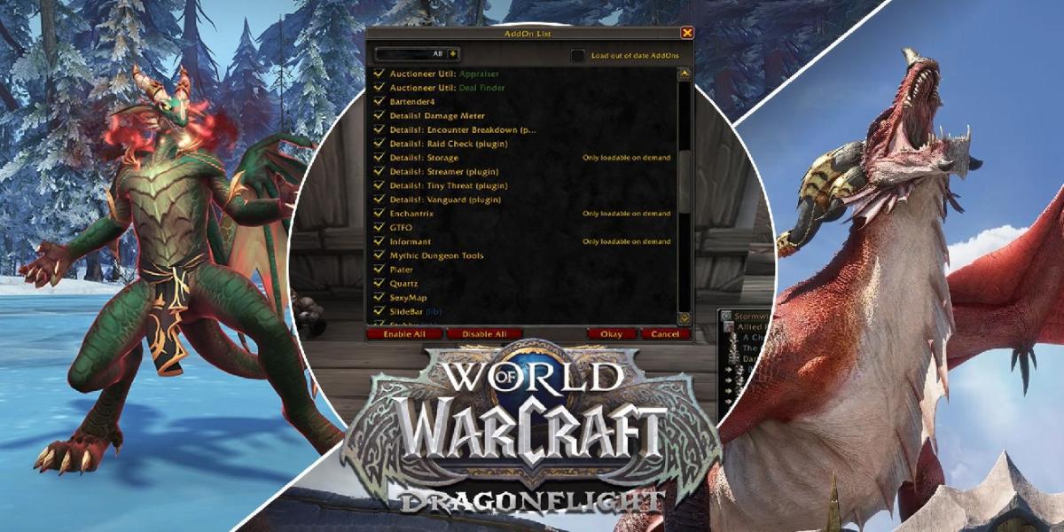 Melhores complementos para World of Warcraft: Dragonflight