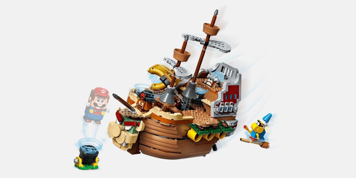 Conjunto Lego Nave do Super Mario Bowser