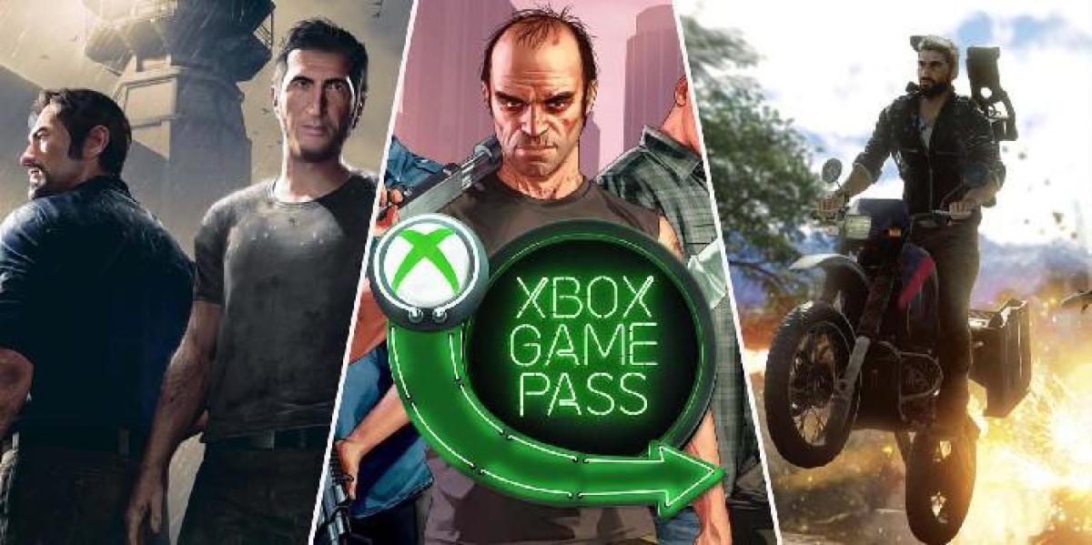 Melhores jogos como Grand Theft Auto 5 no Xbox Game Pass (abril de 2022)