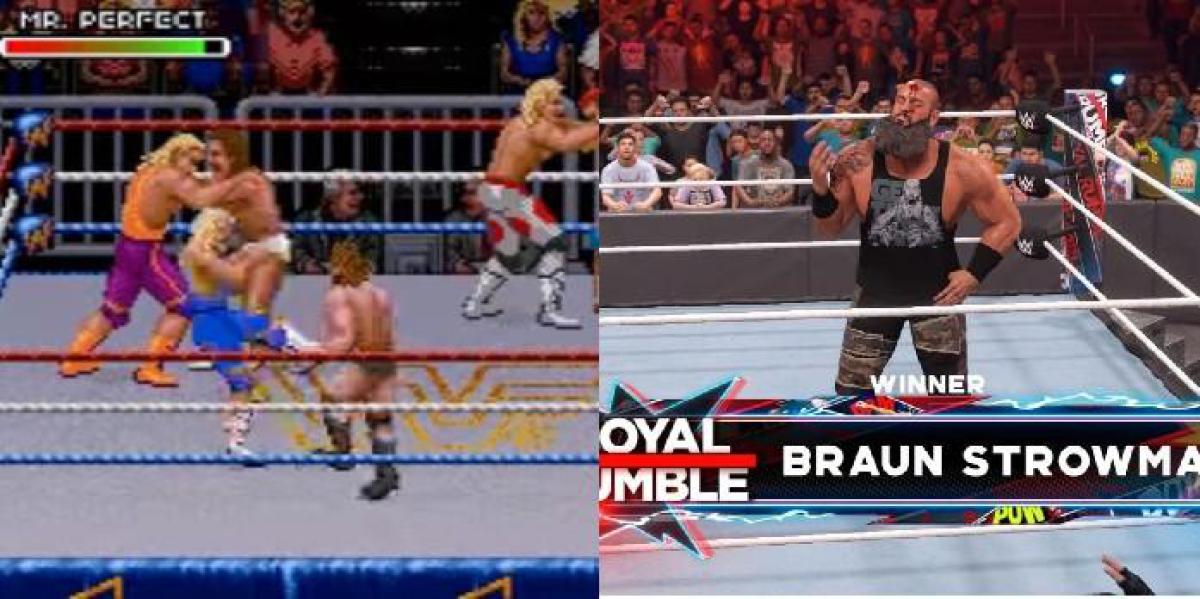 Melhores jogos da WWE para jogar um Royal Rumble