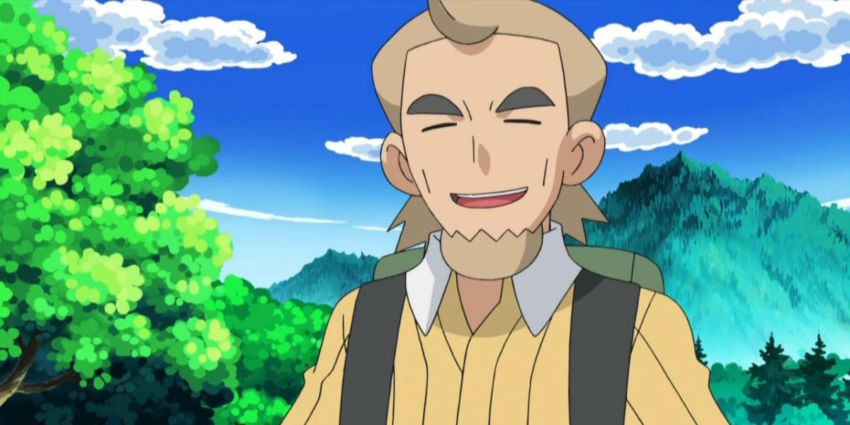 Pokemon Anime Professor Cedric Juniper