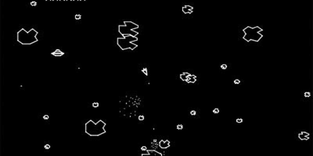 Jogabilidade arcade de asteróides