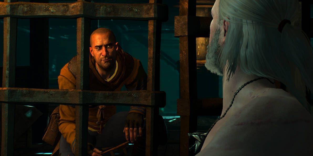 Gaunter O'Dimm e Geralt em The Witcher 3: Wild Hunt