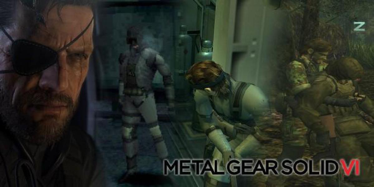 Metal Gear Solid Remakes seria melhor que MGS6