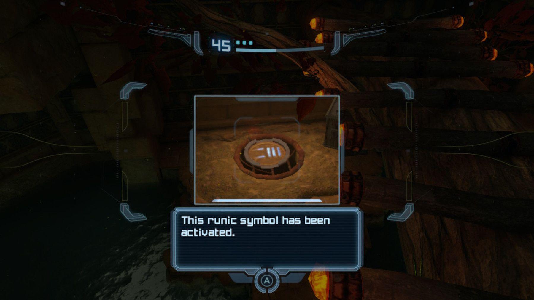 Metroid Prime Remastered: onde encontrar símbolos rúnicos no arboreto
