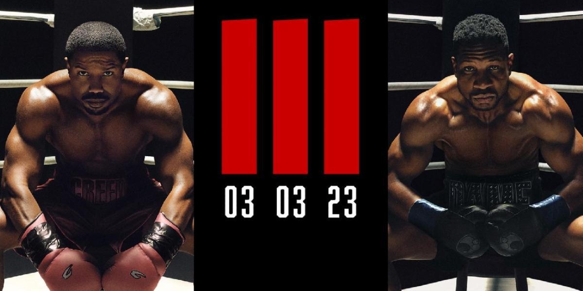 Michael B. Jordan e Jonathan Majors se enfrentam em Creed 3 First Look