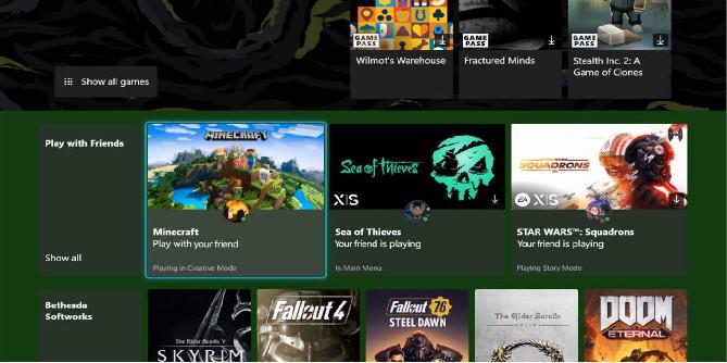 Microsoft atualiza a experiência do Xbox Game Pass para usuários de console