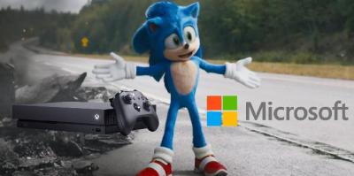 Microsoft doando edição limitada Sonic the Hedgehog Xbox One X