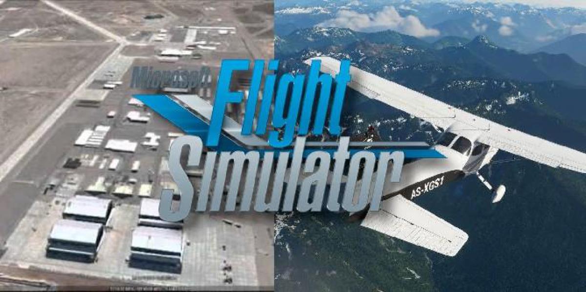 Microsoft Flight Simulator: Onde está a Área 51?