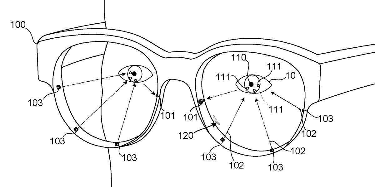 Patente de rastreamento ocular da Microsoft