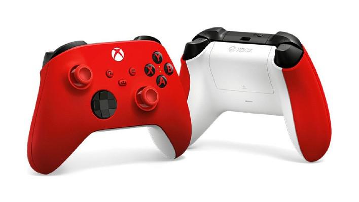 Microsoft revela lindo controle de pulso vermelho do Xbox Series X chegando no próximo mês