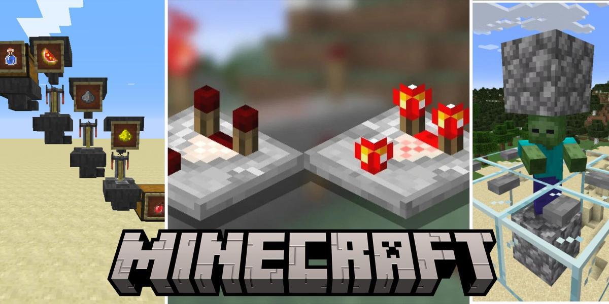 Minecraft: 25 engenhocas Redstone insanamente úteis
