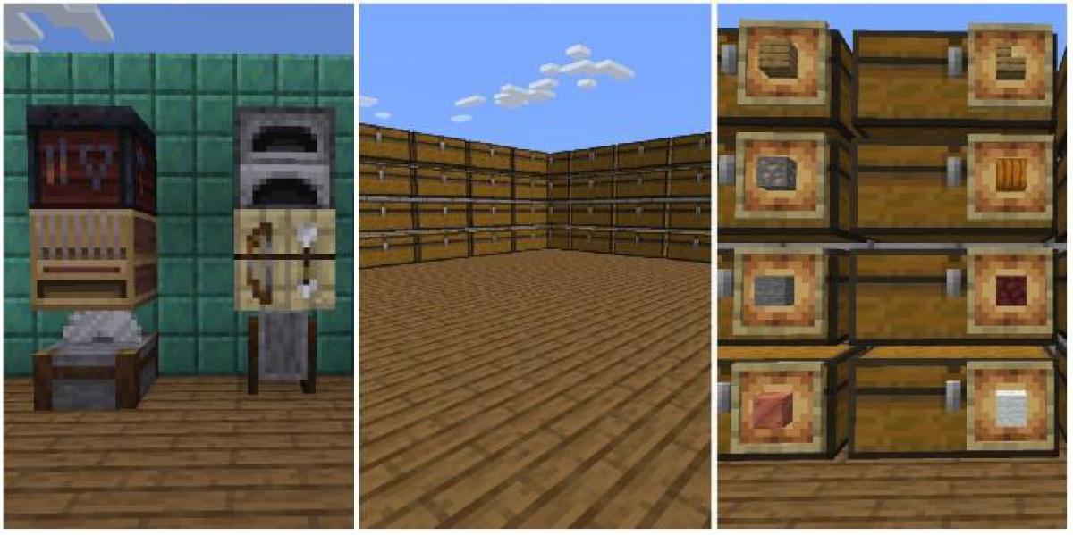 Minecraft: 7 dicas para construir um armazenamento