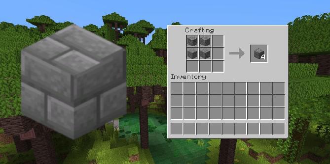 Minecraft: como fazer tijolos de pedra
