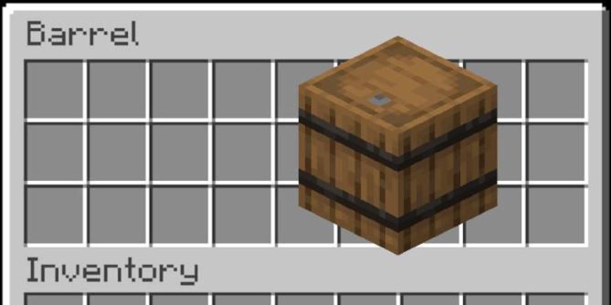 Minecraft: como fazer um barril