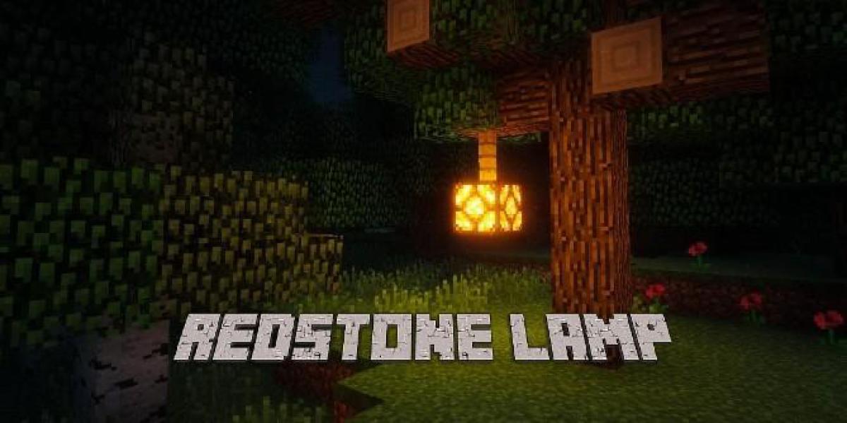 Minecraft: como fazer uma lâmpada de Redstone