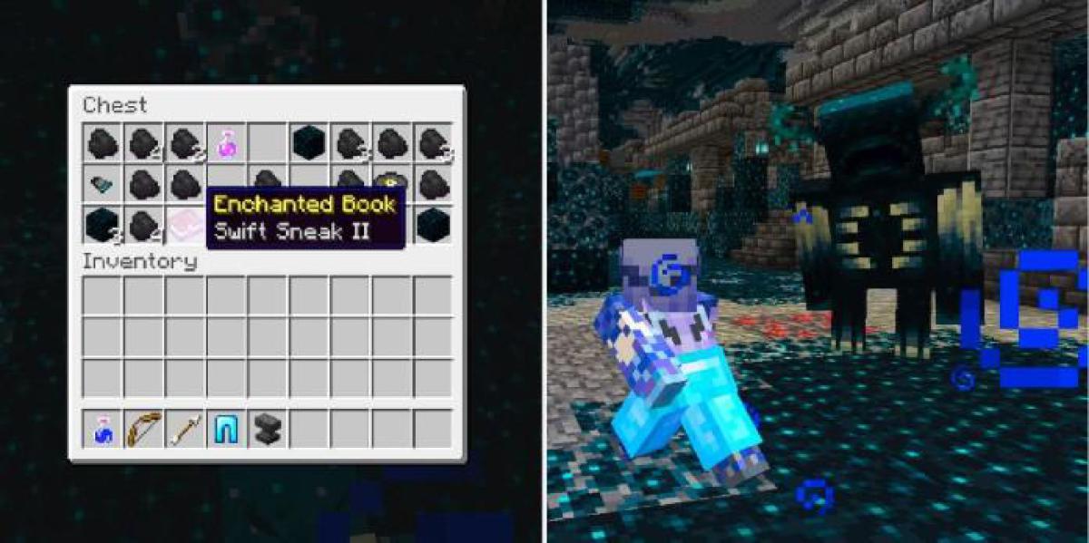 Minecraft: como obter (e usar) o feitiço Swift Sneak