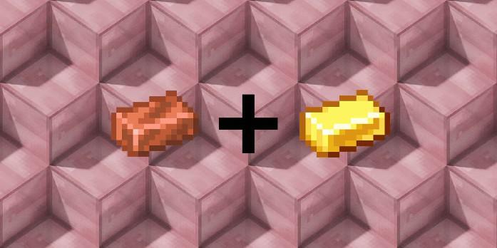 Minecraft deve introduzir equipamentos de ouro rosa