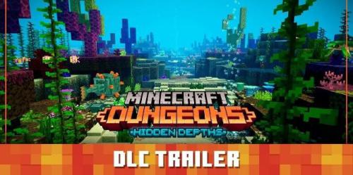 Minecraft Dungeons Hidden Depths ganha trailer de lançamento