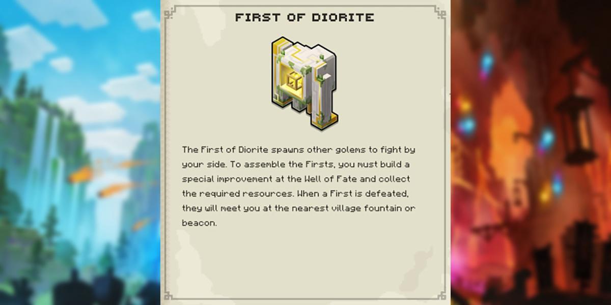 Minecraft Legends First Of Diorite
