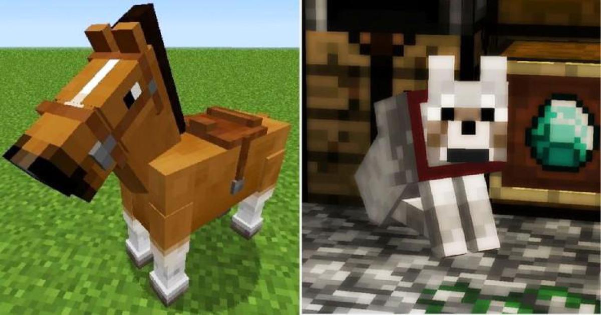 Minecraft: os melhores animais para domar (e como domá-los)